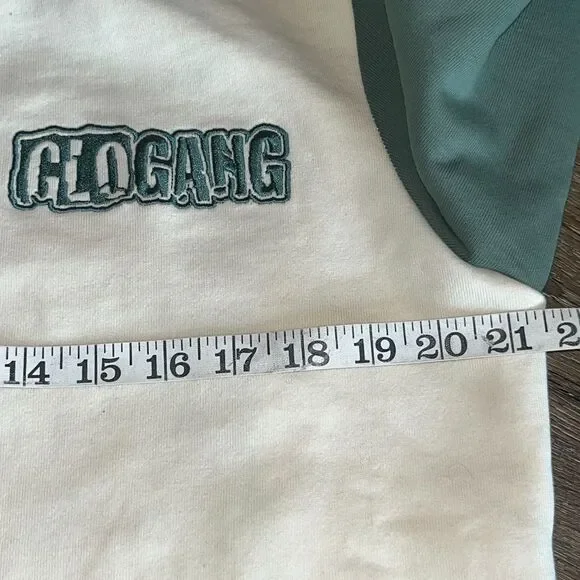 Glo Gang the Glorious Multi-Angle Grunge Full Zip Hoodie Sweatshirt Mens Medium - Picture 9 of 11